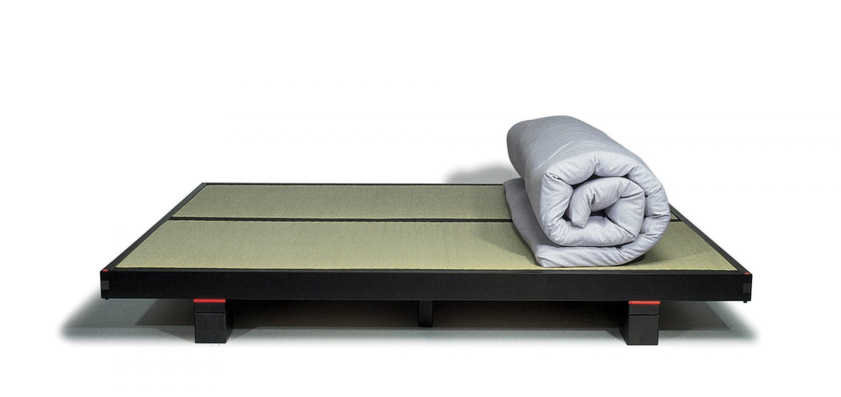 tabe bett schwarz hoch seitlich
