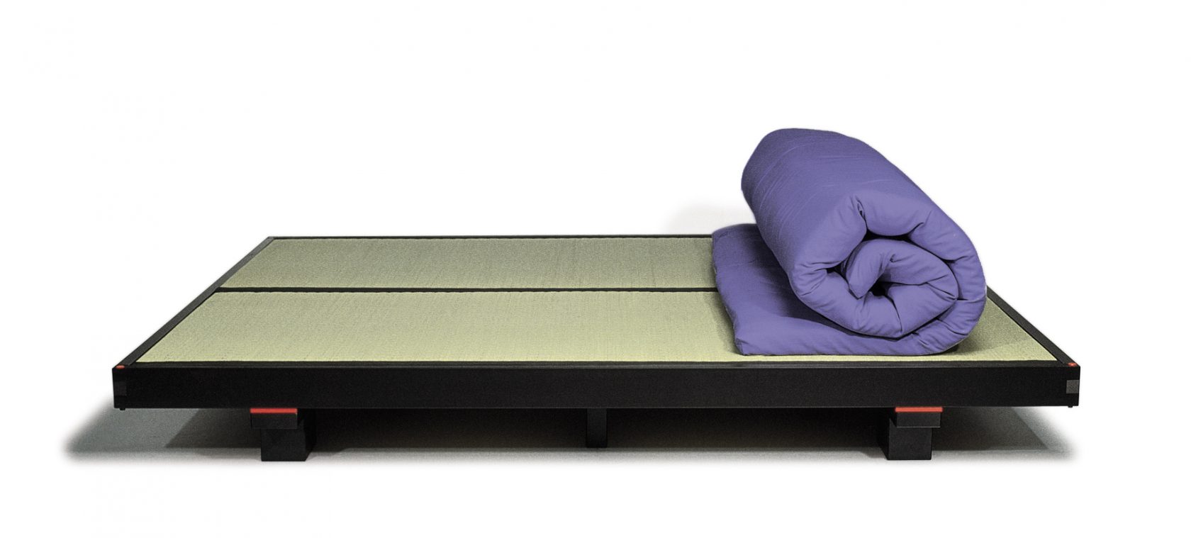 tabe bett schwarz hoch seitlich erhöhung hinten